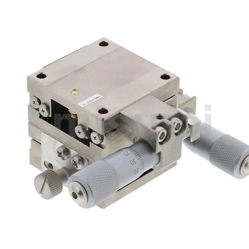 XYZ轴线性滚珠千分尺进给型手动滑台XLBS/ZLBS/XYLBS40/60位移台