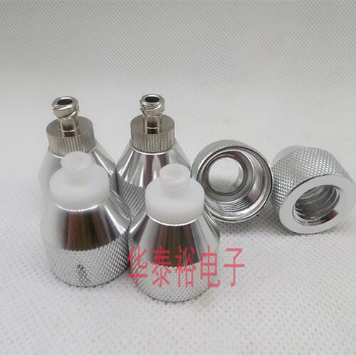 330ML硅胶玻璃胶桶分装器转接头 M15M21 硅胶筒套筒+分装器 接头