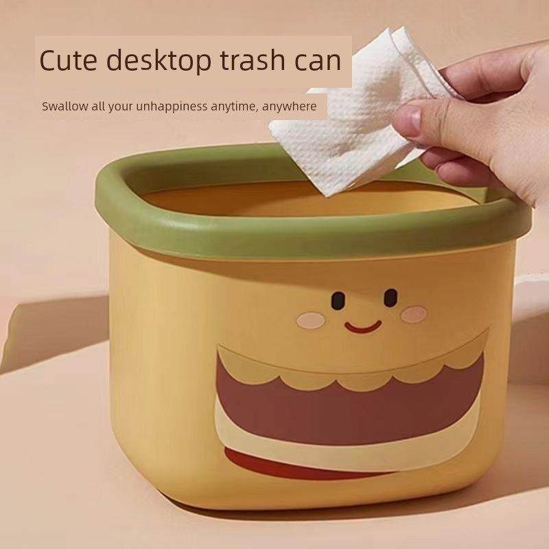 桌面汉堡可爱的垃圾桶多功能家庭卧室客厅超级可爱的存储创意垃圾,3C数码配件,USB多功能数码宝,淘宝优惠券,粉丝福利购,淘宝优惠卷