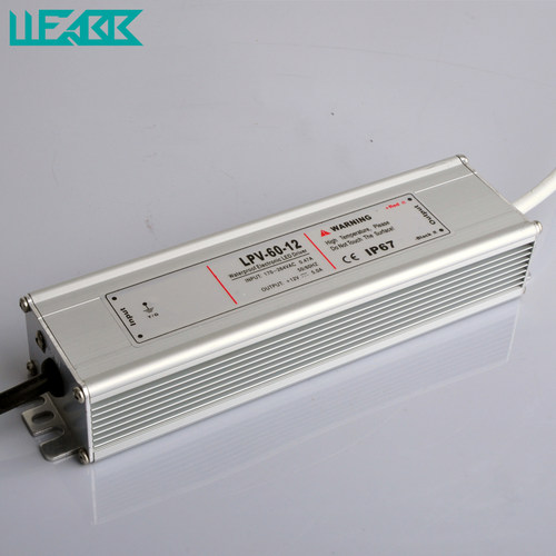 户外LPV-60防水开关电源AC240V120V转DC12V 24V变压器60W防雨水