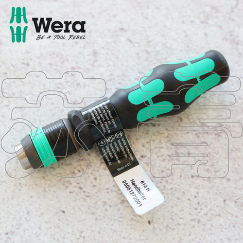 德国Wera维拉813R螺丝刀快速手柄 适合1/4批头