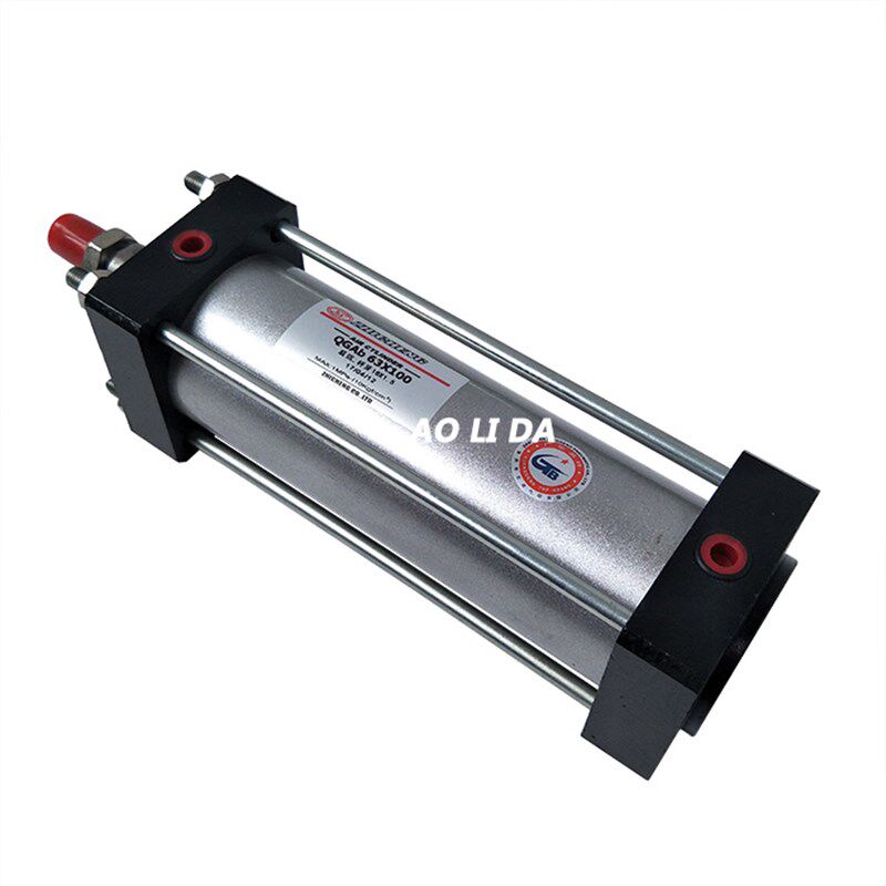 QGAB-63*100后沉 杆牙16*1.5原装正品肇庆志成木工机械专用气缸