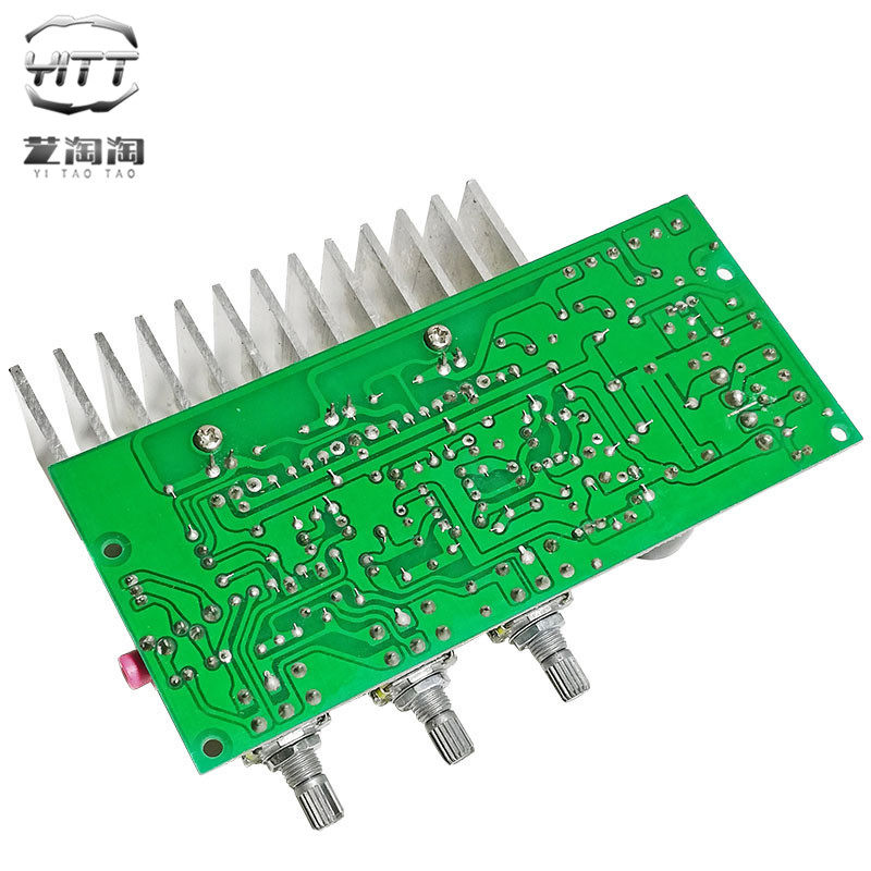 TDA2050+2030三声道2.1超低音炮功放板成品大功率音频放大模块12V