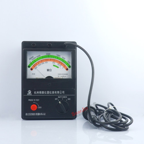 数字高压兆欧表3121(2500V)绝缘电阻表3122(5000V)3123(10000V)万