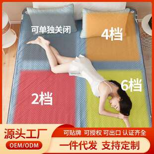 电热毯双人双控家用调温电褥子恒温家用四分区温控除螨定时水暖毯