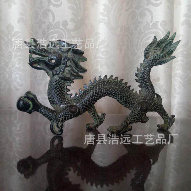 小型青铜龙雕塑家居摆件 玻璃钢老子骑黄牛塑像 铜雕工艺品厂家