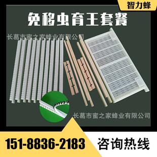 【免移虫育王设备】塑料王浆条 木质浆框双排 穿底育王条套餐