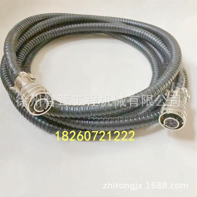 ABG摊铺机平衡梁主控器连接线 控制器手柄电源线 5芯电脑线 配件