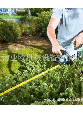 EGO HT2411双刃绿篱机 56V手持式篱笆修剪机 园林绿化重修机