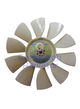 现-代挖掘机10叶R130-5 Z550-25.4-60-8T10发动机冷却风扇