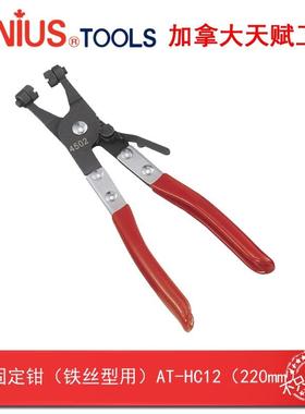 Genius天赋进口工具220mm8.7″进口管束固定钳铁丝型用AT-HC12