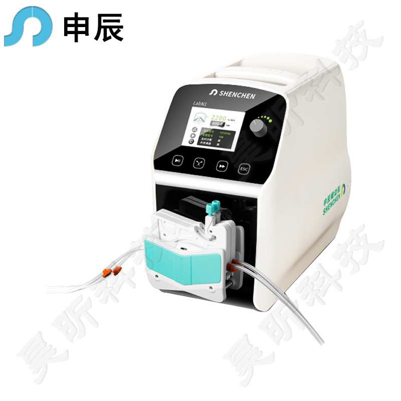 申辰标准型蠕动泵LabN1 适用泵头AMC1-12(10/6滚轮) 1-12个通道