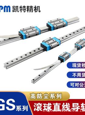 LGS20ALGS25B木工机械HTPM凯特精密滚珠滑块法兰EA