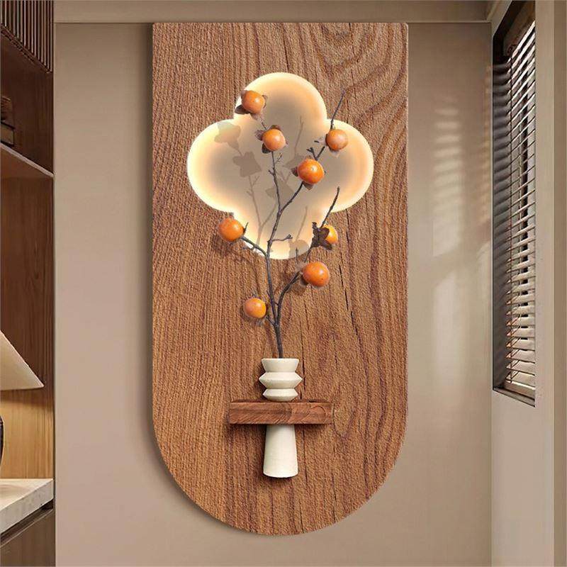 中古风玄关装饰画小众复古走廊尽头挂画极简绿植入户门立体壁画灯,玩具/童车/益智/积木/模型,毛绒/玩偶/公仔/布艺类玩具,淘宝优惠券,粉丝福利购,淘宝优惠卷