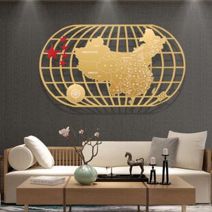 装饰品创意个性创意会议室墙面装饰挂件北欧公司形象墙布置办公室