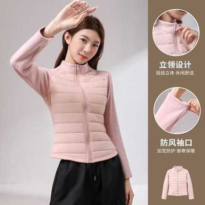 lulu同款立领瑜伽服外套显瘦百搭保暖加厚羊羔绒外套xx