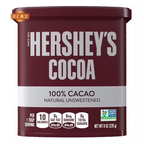 HERSHEYS COCOA马来西亚进口好时百分百纯可可粉巧克力粉包邮
