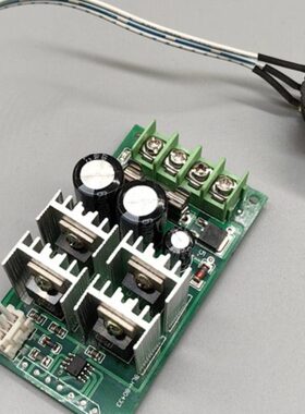 有线36V控制器直调速器T刷马达2A大电流输入-二30电机直流电源6线