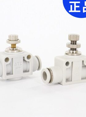 亚德客气动接头ASA/APA/PSA4/6/8/10/12管道直通调速单向节流阀