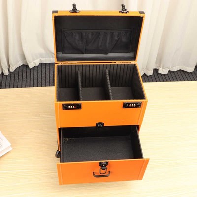 移动美容师专用箱子纹绣拉u杆化妆箱足浴采耳高档万向轮拉杆抽屉