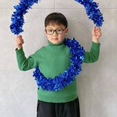 手持方队式 表花环器械圈硬半圆开幕校运动演钢丝物入场道具会创意