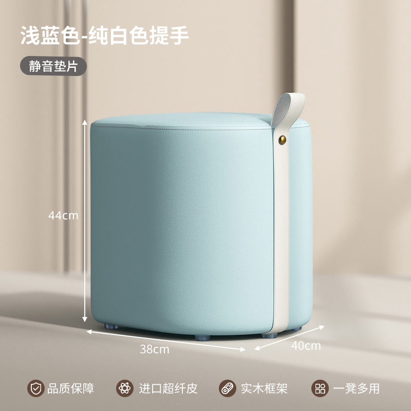 化妆凳化妆台椅子女生卧室u靠背椅网红轻奢奶油风高级感北欧小方