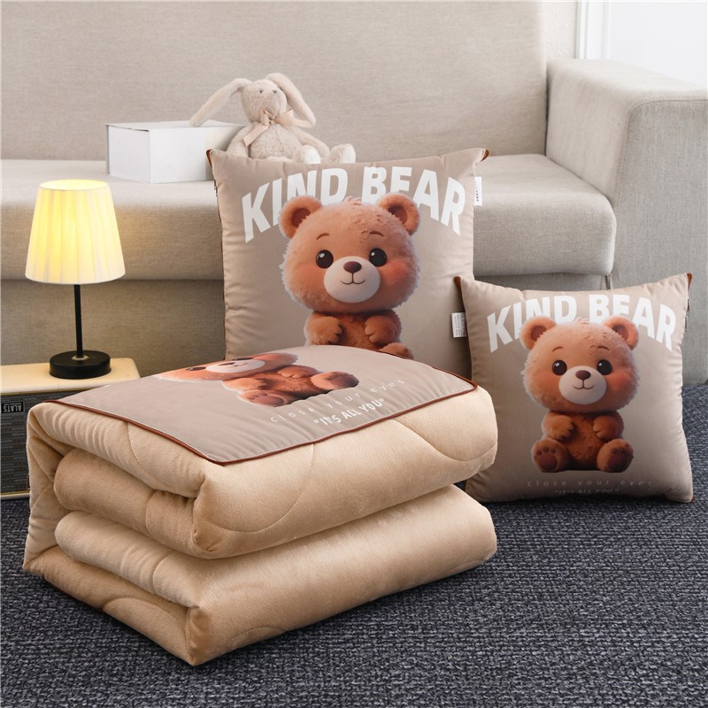 抱枕被子两用毯子二合一办公室A午睡折叠枕头汽车空调车用靠枕车