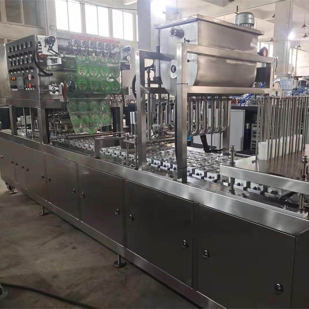 灌装机封口机全自动杯装酸奶灌装机咖啡胶囊灌装机封口包装机