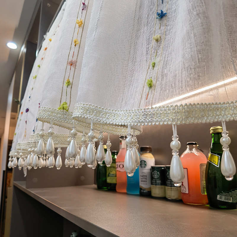 半竖防尘遮丑门帘书柜遮挡u穿装饰纹帘布类帘彩条帘艺帘纱帘帘柜