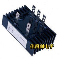 三相整流桥/桥式整流模块SQL100A 1000V 5脚自带散热器 SQL100-10