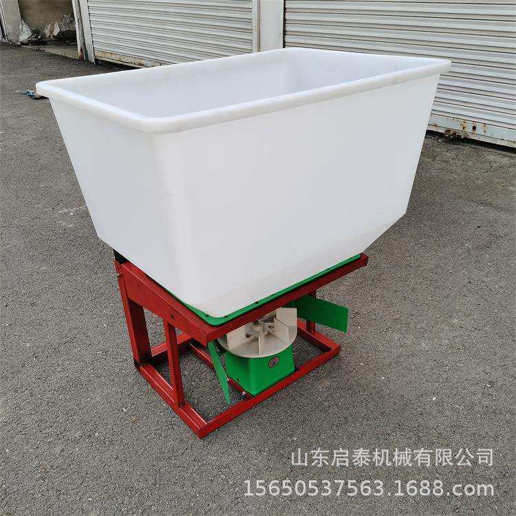 小型农田施肥器 农家撒化肥的机器 挂在车厢上的电动撒肥机启泰