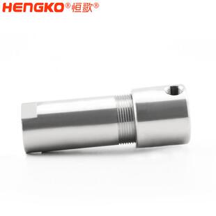 特气柜二次管道高压气体过滤器 2.5MPa不锈钢高压气体过滤器