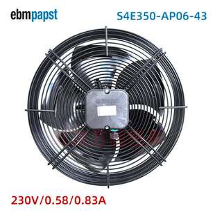 S4E350-AP06-43 ebmpapst AC230V带接线盒 冷凝器制冷设备风扇