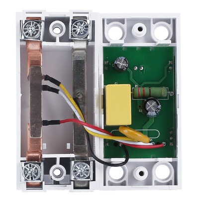 伊莱科导轨式单相电表数显微型家用电度表迷你电能表5-60A AC220V