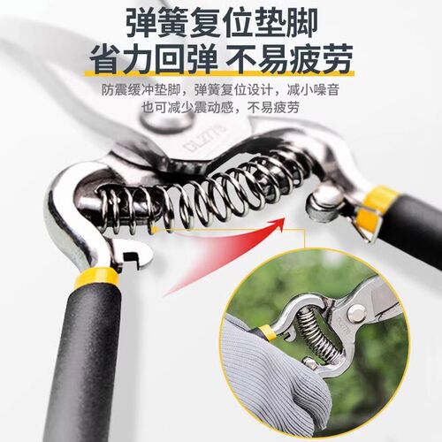 德国品质园艺剪刀修剪树枝专用粗枝修花省力SK5剪修枝剪园林果树