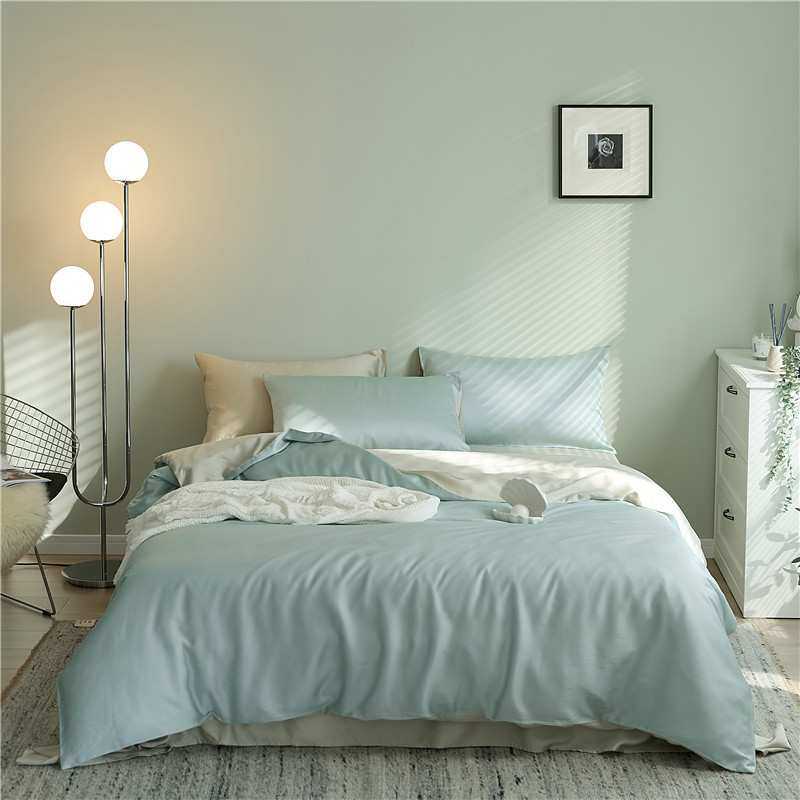 夏季被子纯色天丝四件套冰丝凉感丝滑裸睡被套床笠床上用品极简,农机/农具/农膜,其它农用工具,淘宝优惠券,粉丝福利购,淘宝优惠卷