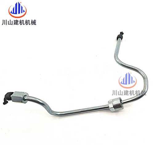 三一SY245H /260 265C/柴油泵高压泵油管D06F发动机高压共轨油管