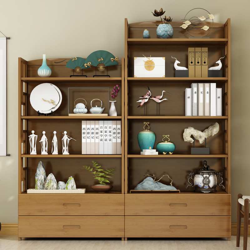 厂家书架简易落地现代简约客厅收纳储物架学生经济型桌面置物架儿