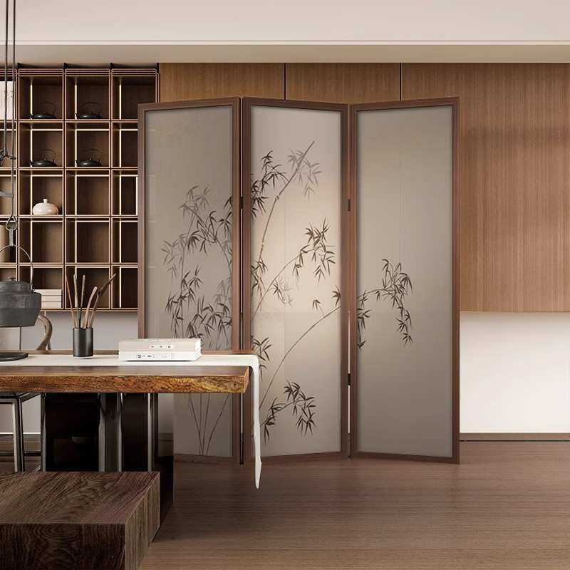 中式宋代美学实木屏风隔断客厅折屏移动办公室遮挡乔其纱专业Tω,农机/农具/农膜,其它农用工具,淘宝优惠券,粉丝福利购,淘宝优惠卷