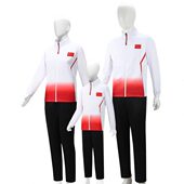 长袖 健身操服男女拔河广播体操运动服门球工间操啦啦操出场服外套