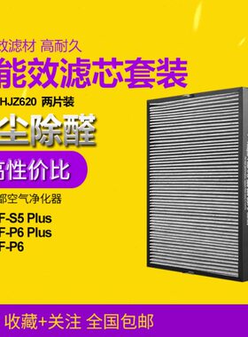 GF/F-55Plus00P6/550/-K空气净化器滤芯65020S过滤网6J适配亚都F/
