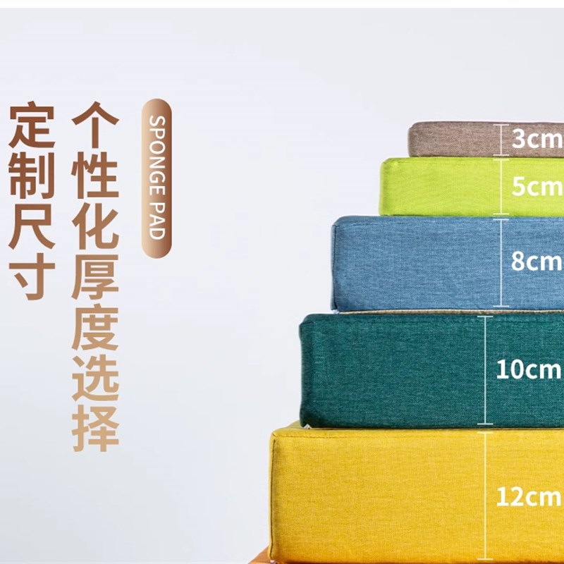 折叠床垫打地铺睡垫榻榻米学x生单人便携办公室午休神器加厚海绵