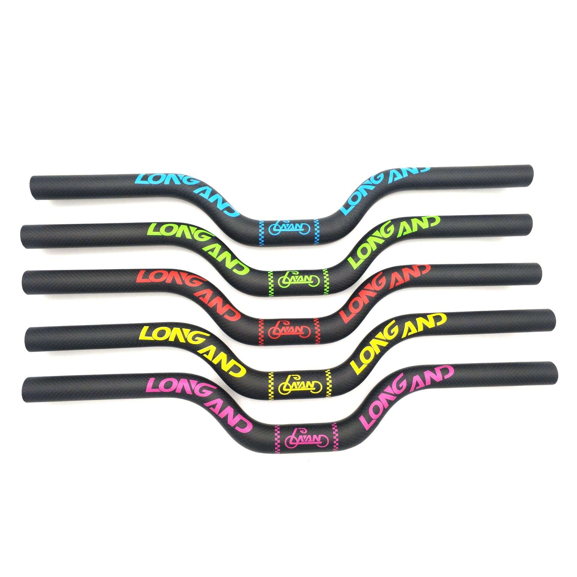 25.4小口径儿童滑步车自行车全碳纤维燕把平衡车碳纤维把U型弯把