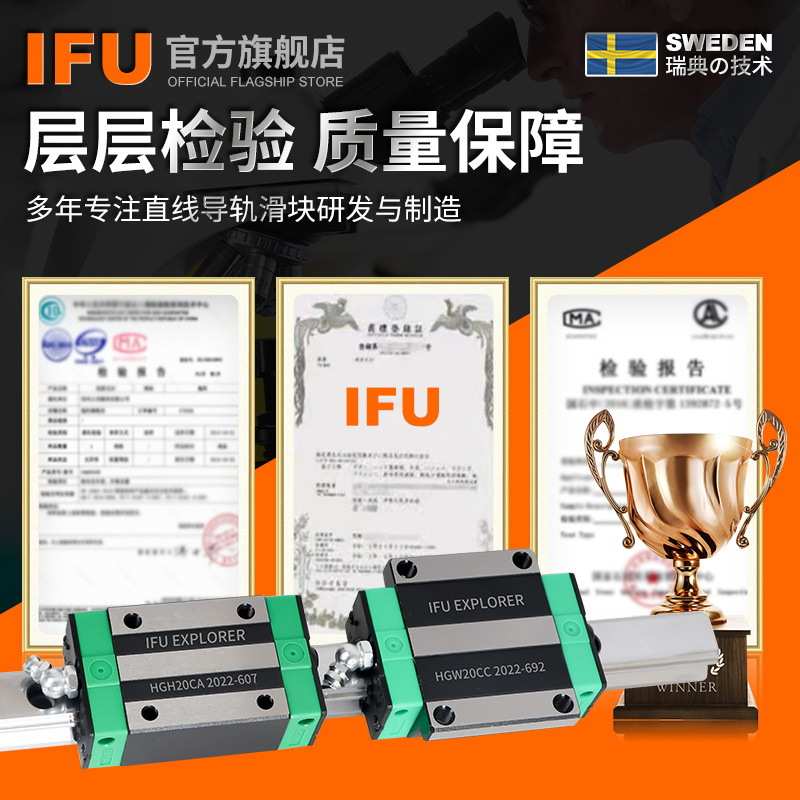 IFU进口滑块导轨轴承MGWR7R MGWR9R MGWR12R MGWR15R 直线轴承