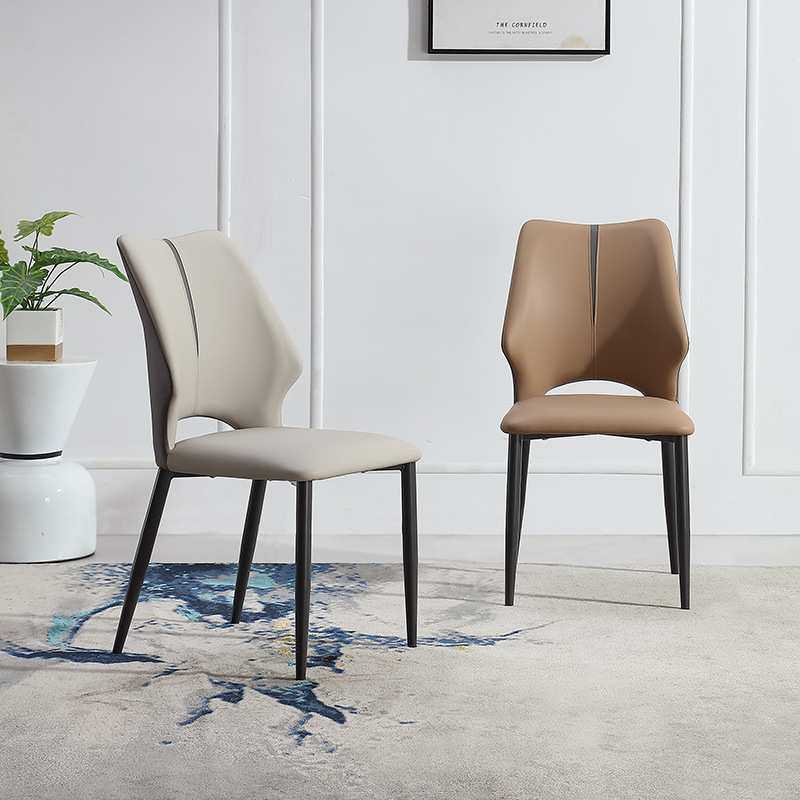 意式极简皮艺餐椅北欧家用客厅饭桌靠背椅休闲创意网红凳子高端,电子元器件市场,其它元器件,淘宝优惠券,粉丝福利购,淘宝优惠卷