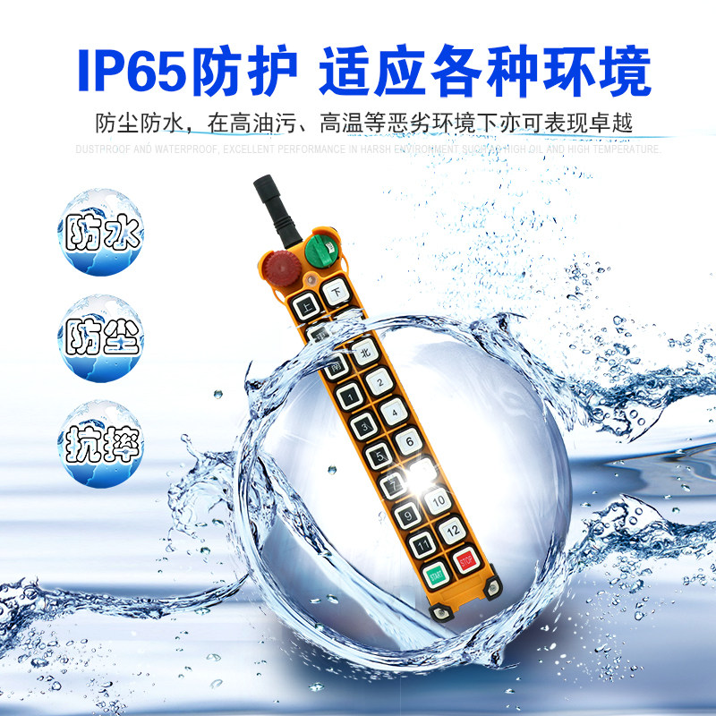 禹鼎亚锐F24-18S天车行车电动葫芦 起重机行吊工业无线遥控器