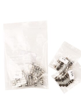 保险管包 5*20mm保险管0.1A 0.5A 1A 2A 3A 5A 15A 共7种每种10只