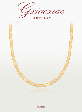 G XIAOXIAO  時尚百搭簡約项链 F16X279 F16X280