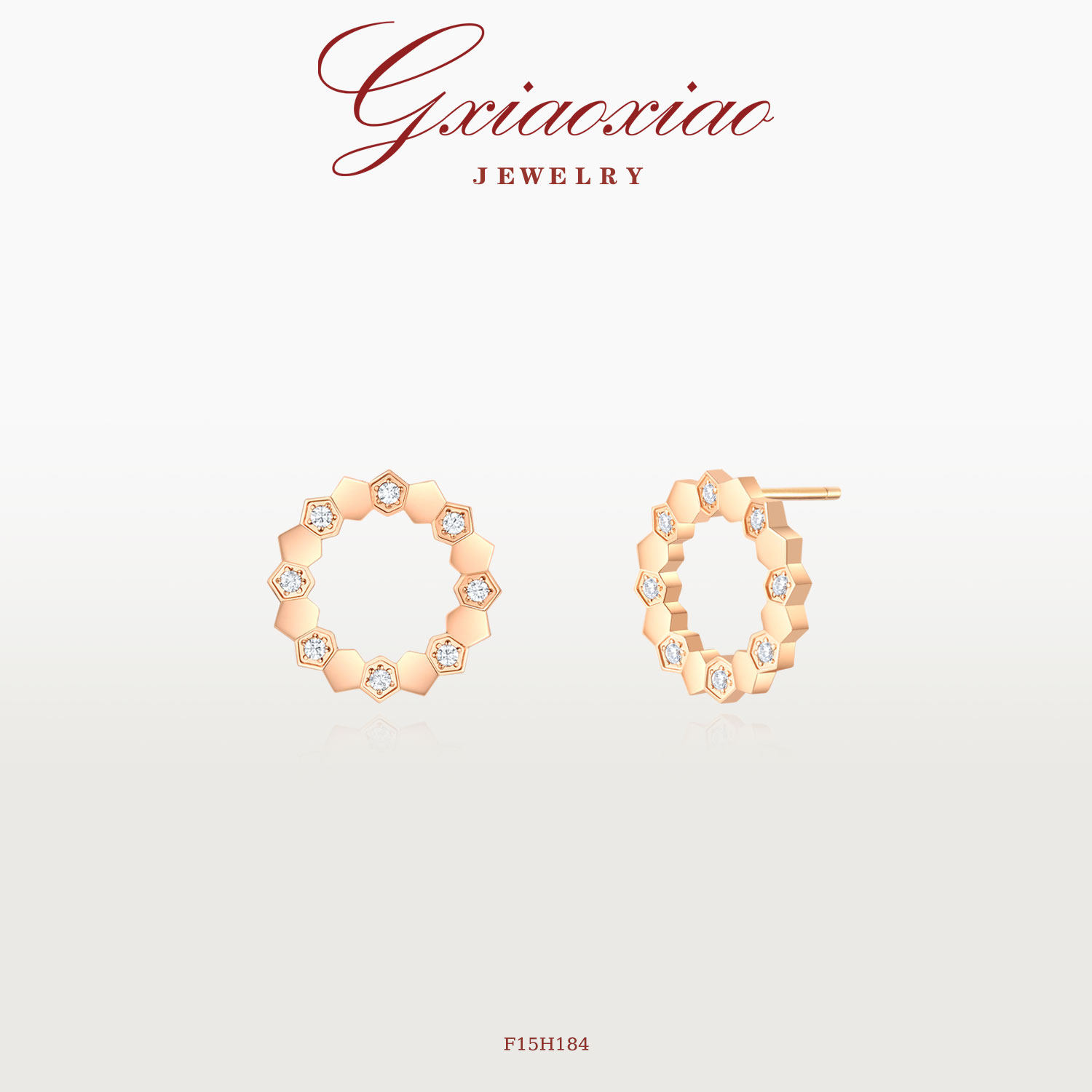 【蜂巢系列】法式高级感耳环