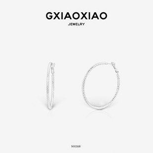 NH309 NH310 NH308 优雅简约百搭大C圈耳环 XIAOXIAO 气质时尚